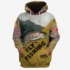 TROUT004 Limited Edition 3D All Over Printed Shirts For Men & Women