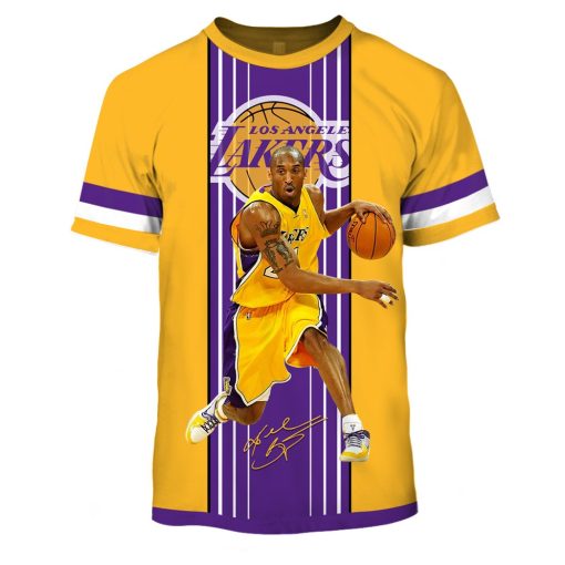 Kobe Bryant #24 Los Angeles Lakers Limited Edition 3D All Over Printed Hoodies T Shirts