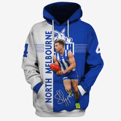 Shaun Higgins #4 North Melbourne Football Club Limited Edition 3D All Over Printed Shirts For Men & Women