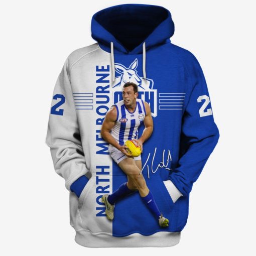 Todd Goldstein #22 North Melbourne Football Club Limited Edition 3D All Over Printed Shirts For Men & Women