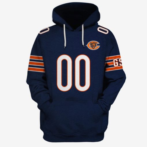 OSC-YOURNAME_NFLBears Personalized Chicago Bears Limited Edition 3D All Over Printed Shirts For Men & Women