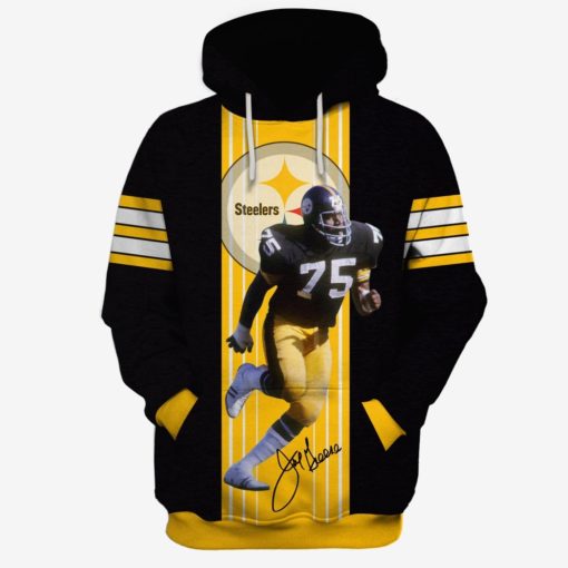 NFL Pittsburgh Steelers Joe Greene #75 Hoodie T-Shirts