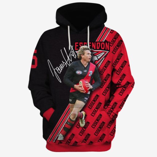 MEW-T16AFLEF011 Essendon Football Club, James Hird #5 Limited Edition 3D All Over Printed Shirts For Men & Women