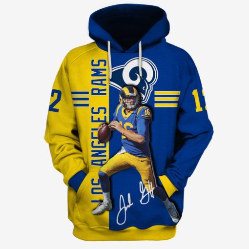 OSC-T17NFLRams001 Los Angeles Rams Limited Edition 3D All Over Printed Shirts For Men & Women