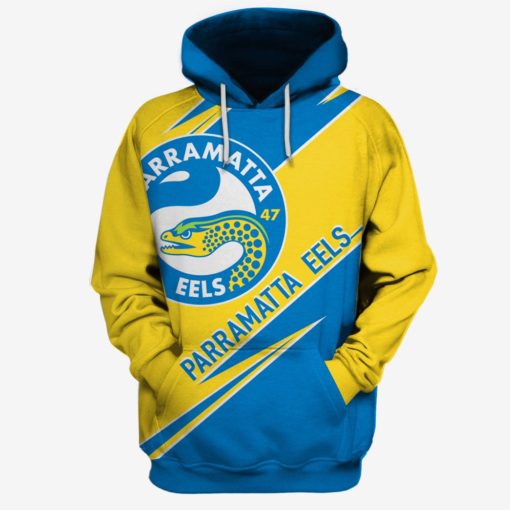 Parramatta Eels Limited Edition 3D All Over Printed Shirts For Men & Women