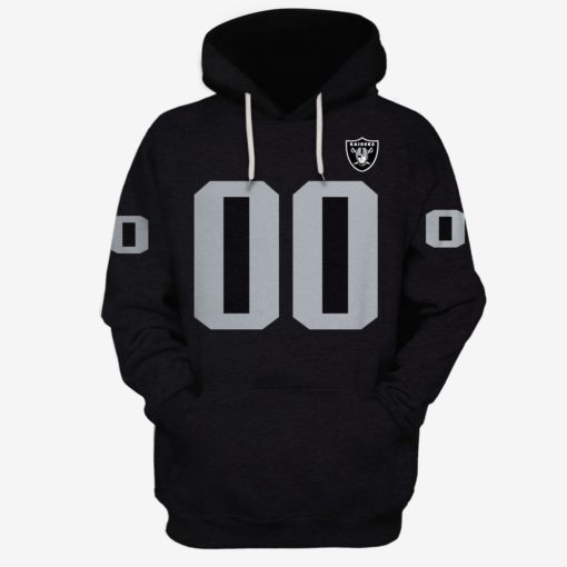 Personalized NFL Oakland Raiders Hoodie Jerseys