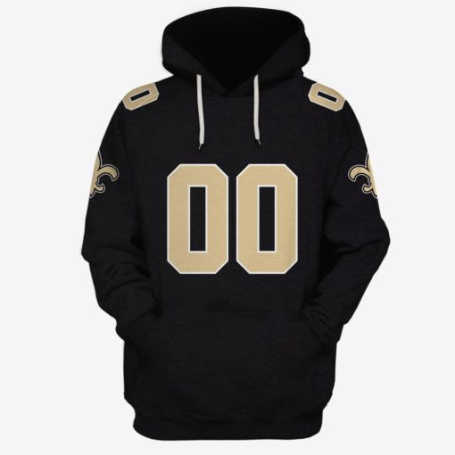 OSC-YOURNAME_NFLSaints New Orleans Saints Limited Edition 3D All Over Printed Shirts For Men & Women