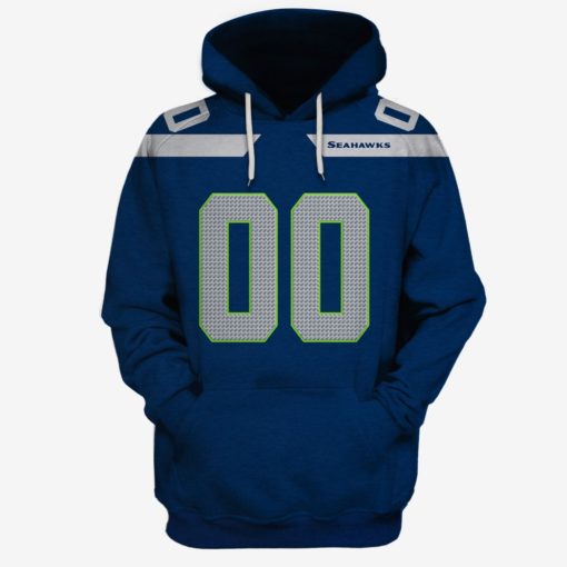 Personalized NFL Seattle Seahawks Limited Edition 3D All Over Printed Shirts For Men & Women