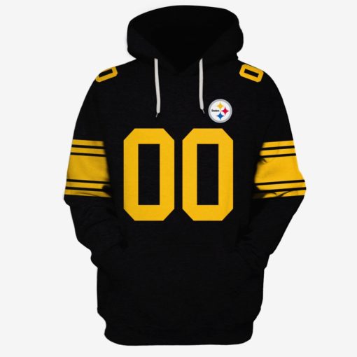 Personalized NFL Pittsburgh Steelers Hoodie T-Shirts Jerseys