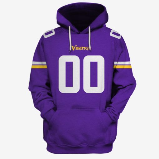 OSC-YOURNAME_NFLVikings Personalized Minnesota Vikings Limited Edition 3D All Over Printed Shirts For Men & Women