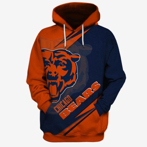 OSC-YOURNAME_T22NFLBears Personalized Chicago Bears Limited Edition 3D All Over Printed Shirts For Men & Women