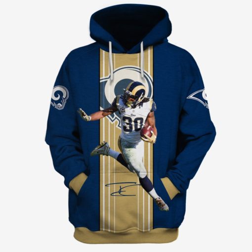 MEW-RAM001 Los Angeles Rams #30 Todd Gurley Limited Edition 3D All Over Printed Shirts For Men & Women