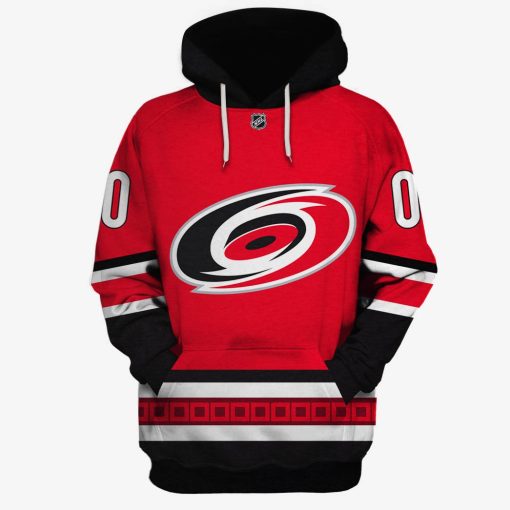 MON-YOURNAME_NHLCarolina1 Personalized Carolina Hurricanes Limited Edition 3D All Over Printed Shirts For Men & Women