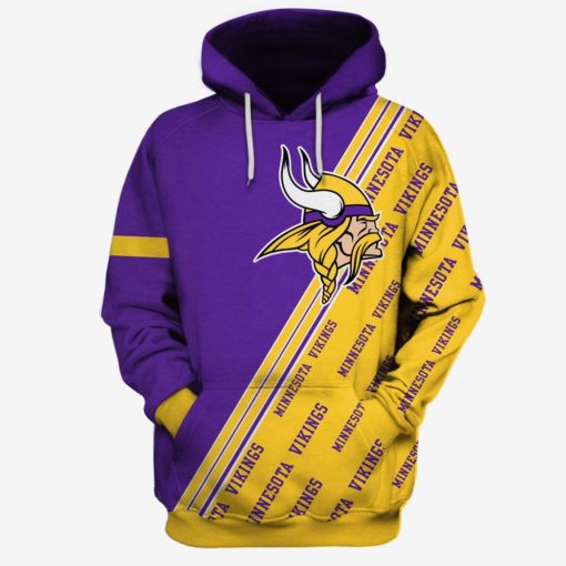 OSC-T14NFLVikings001 Minnesota Vikings Limited Edition 3D All Over Printed Shirts For Men & Women