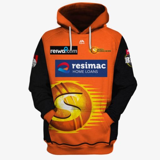 Perth Scorchers Personalized name and number jersey BBL 2018/19