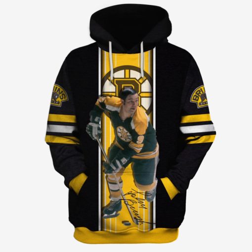 MON-T9NHLBruins10 Johnny Bucyk #9 Limited Edition 3D All Over Printed Shirts For Men & Women