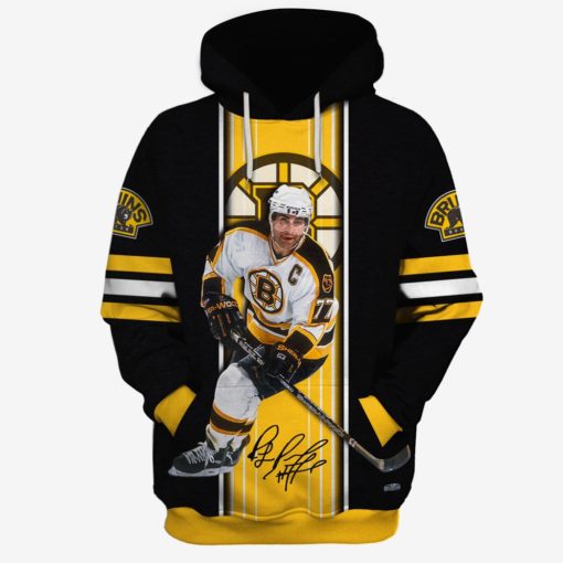 MON-T9NHLBruins9 Ray Bourque #77 Limited Edition 3D All Over Printed Shirts For Men & Women