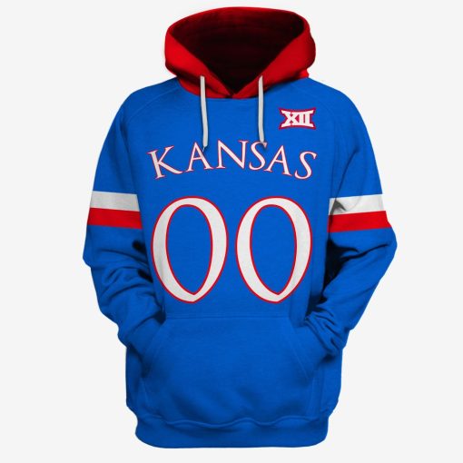 MON-YOURNAME_MMJayhawks Personalized Kansas Jayhawks men’s basketball Limited Edition 3D All Over Printed Shirts For Men & Women