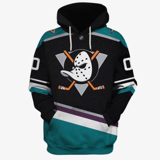 MON-YOURNAME_NHLAnaheim Personalized Anaheim Ducks Limited Edition 3D All Over Printed Shirts For Men & Women