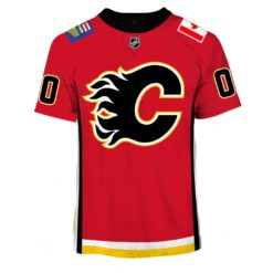 MON-YOURNAME_NHLCalgary Personalised  Calgary Flames Limited Edition 3D All Over Printed Shirts For Men & Women