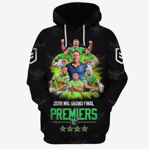 Canberra Raiders 2019 NRL Grand Final Limited Edition 3D All Over Printed Shirts For Men & Women