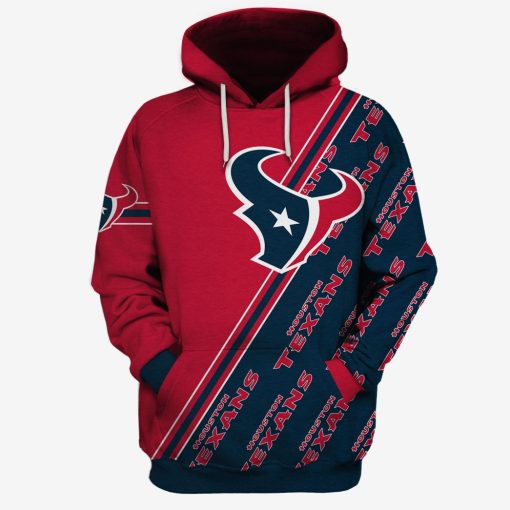 OSC-T14NFLTexans001 Houston Texans Limited Edition 3D All Over Printed Shirts For Men & Women