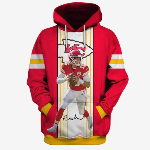 NFL Kansas City Chiefs #15 Patrick Mahomes Limited Edition 3D All Over Printed Shirts For Men & Women