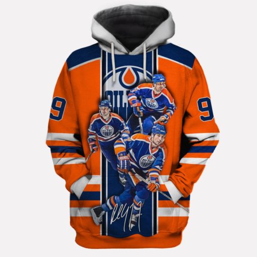 Edmonton Oilers 99 Limited Edition 3D All Over Printed Shirts For Men & Women
