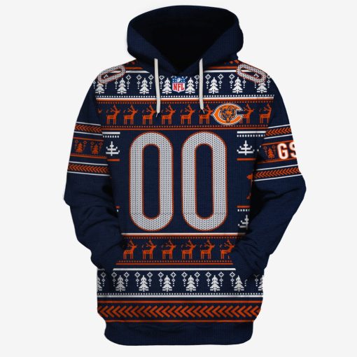Personalized Ugly Sweater Bears Limited Edition 3D All Over Printed Shirts For Men & Women