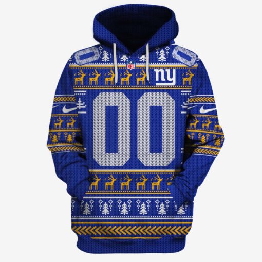 Personalized Ugly Sweater New York Giants Limited Edition 3D All Over Printed Shirts For Men & Women