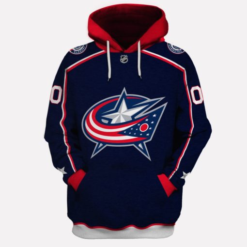 Columbus Blue Jackets Limited Edition 3D All Over Printed Shirts For Men & Women