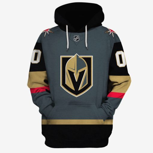 Personalized Golden Vegas Knights Limited Edition 3D All Over Printed Shirts For Men & Women