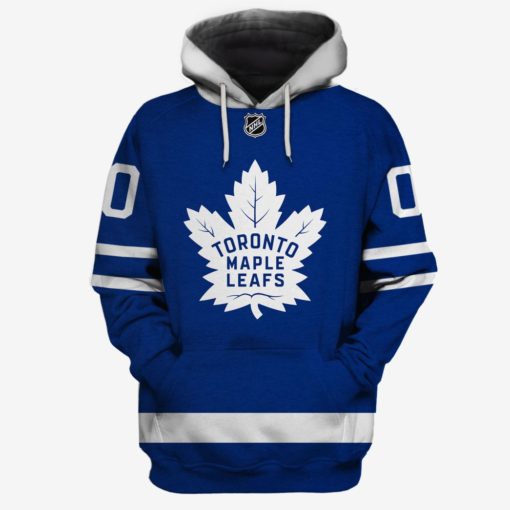 MON-YOURNAME_NHLLeaf Personalize Toronto Maple Leafs Limited Edition 3D All Over Printed Shirts For Men & Women