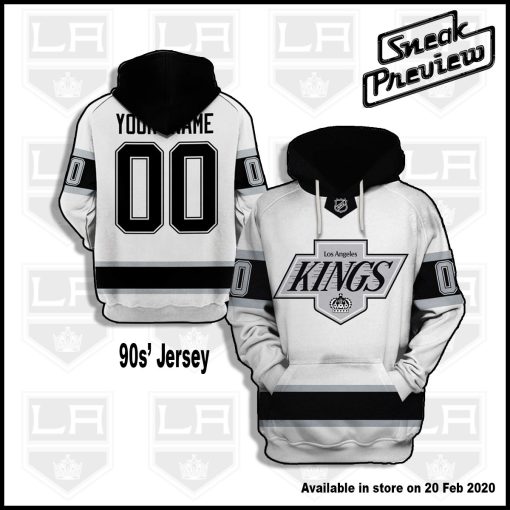 Personalized Los Angeles Kings 90s- Released in 2020 (Sneak Preview)