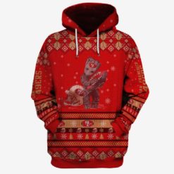 NFL San Francisco 49ers Groot Xmas Ugly Sweater