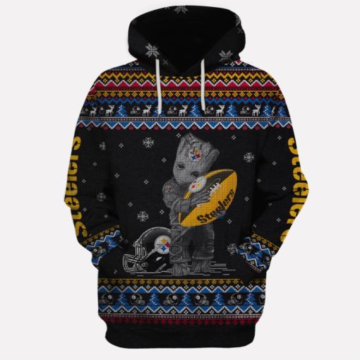 Ugly Xmas Sweater Pittsburgh Steelers Limited Edition 3D All Over Printed Shirts For Men & Women