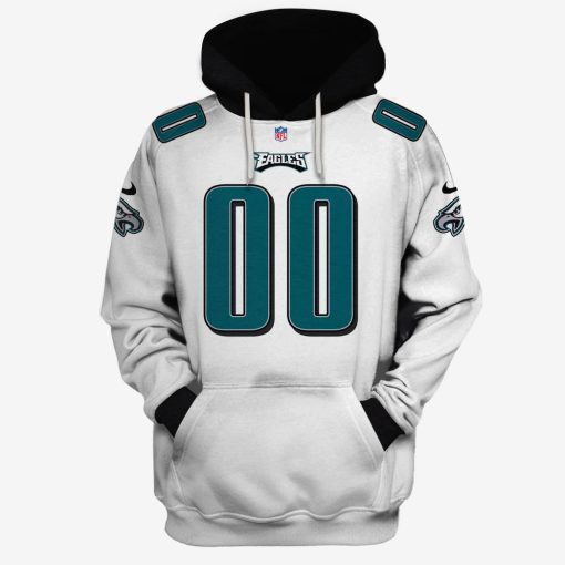 Personalized Philadelphia Eagles Jersey Limited Edition 3D All Over Printed Shirts For Men & Women