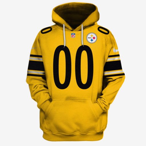 Personalized Pittsburgh Steelers Jersey Limited Edition 3D All Over Printed Shirts For Men & Women