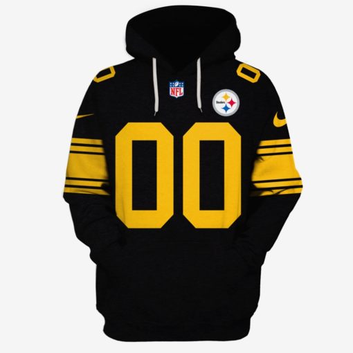 Personalized Pittsburgh Steelers Jerseys Limited Edition 3D All Over Printed Shirts For Men & Women