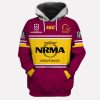 NRL Brisbane Broncos Hoodie T-Shirt Style