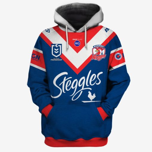 Personalized Sydney Roosters Jerseys Limited Edition 3D All Over Printed Hoodie T shirt