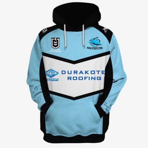 Personalized Cronulla Sutherland Sharks Jersey Limited Edition 3D All Over Printed Hoodies T Shirts