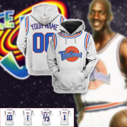 Personalized Tune Squad Space Jam Jersey Vintage Hoodie, T Shirt and Long Sleeve