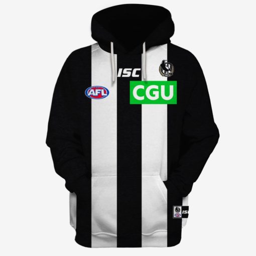 2020 Guernsey Personalized Collingwood Football Club Limited Edition 3D All Over Printed Shirts For Men & Women