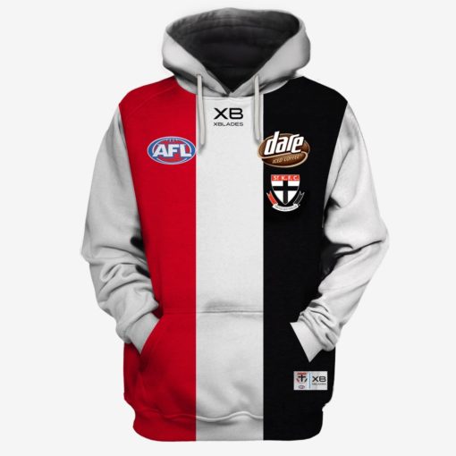 Persoalized St Kilda Saints Home 2019 Guernsey Limited Edition 3D All Over Printed Shirts For Men & Women