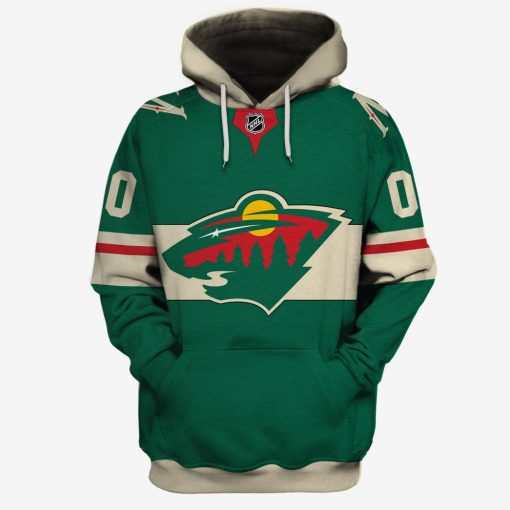Personalized Minnesota Wild Limited Edition 3D All Over Printed Shirts For Men & Women