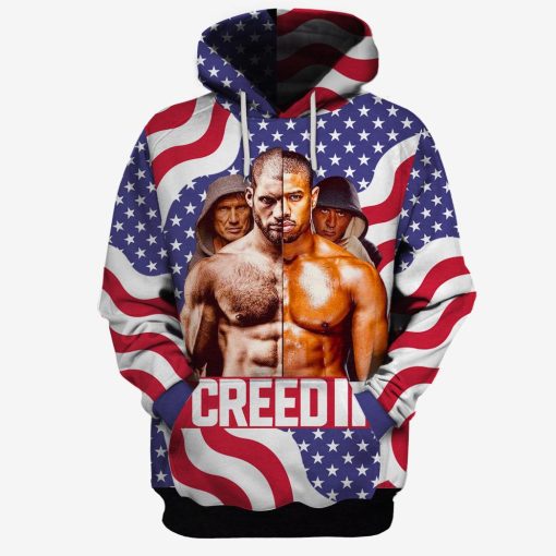 Rocky Balboa Creed Michael B Jordan Limited Edition 3D All Over Printed Shirts For Men & Women