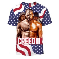 Rocky Balboa Creed Michael B Jordan Limited Edition 3D All Over Printed Shirts For Men & Women