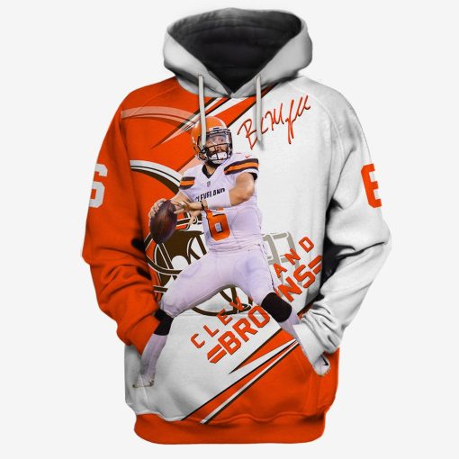 Cleveland Browns Baker Mayfield #6 Limited Edition 3D All Over Printed Shirts For Men & Women