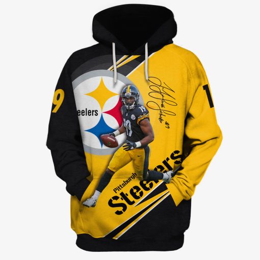 Pittsburgh Steelers JuJu Smith-Schuster #19 Limited Edition 3D All Over Printed Shirts For Men & Women